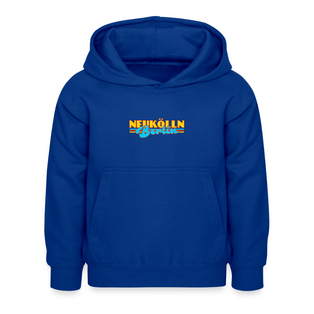 Neukölln Berlin Retro - Kinder Hoodie - Royalblau