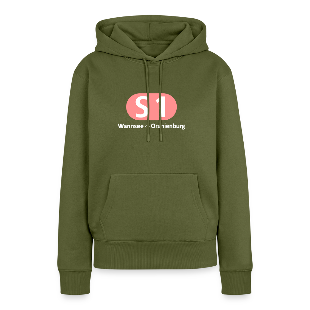 S1 - Frauen Premium Hoodie - Khaki