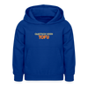Quatsch keen Tofu! - Kinder Hoodie - Royalblau