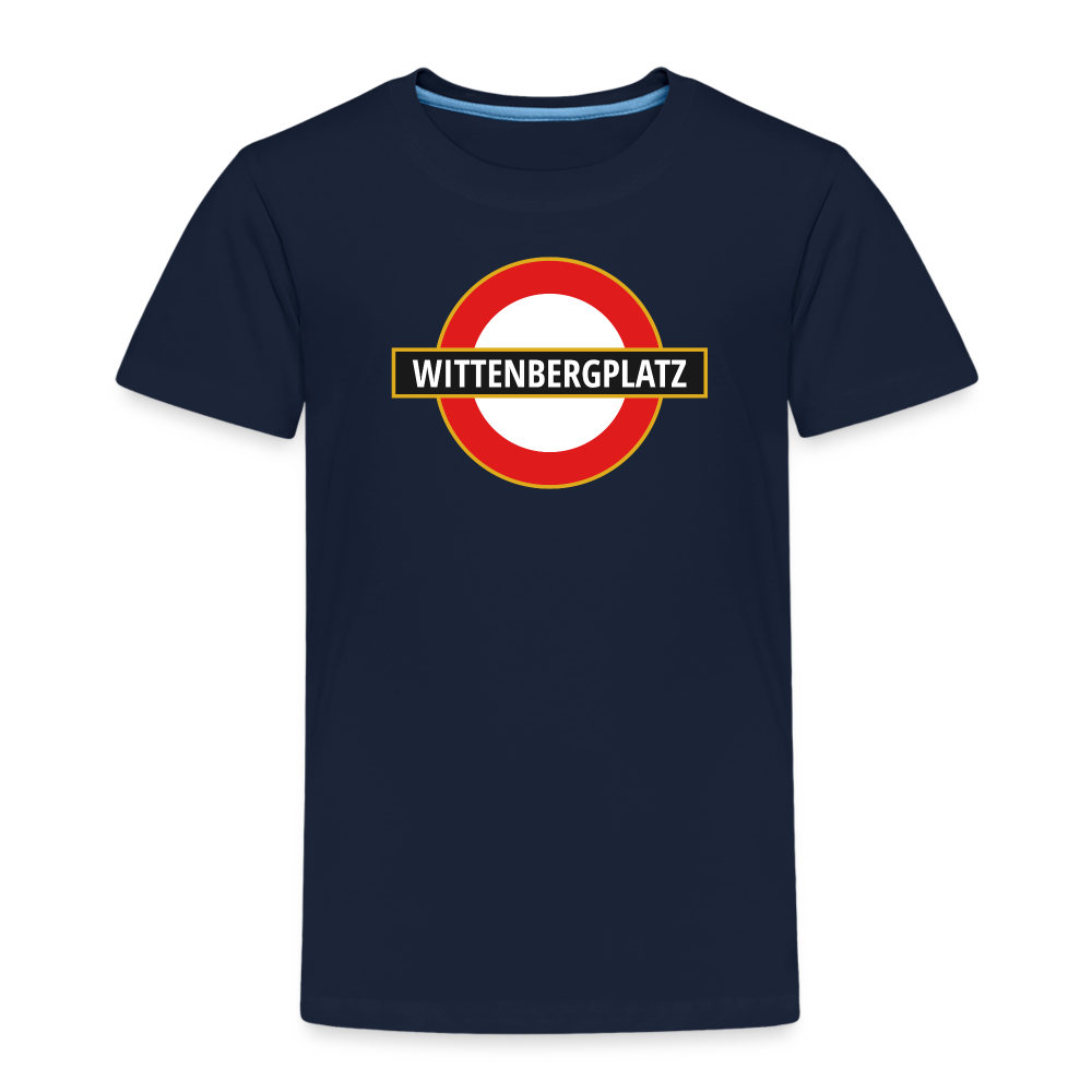 Wittenbergplatz - Kinder Premium T-Shirt - Navy