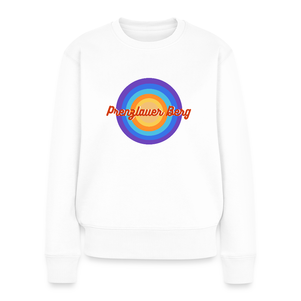 Prenzlauer Berg Retro - Frauen Premium Pullover - Weiß