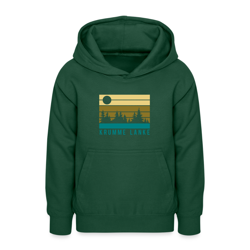 Krumme Lanke - Teenager Hoodie - Flaschengrün