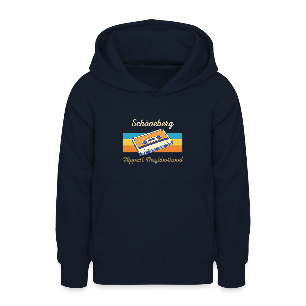 Schöneberg Hippest Neighborhood - Teenager Hoodie - Navy