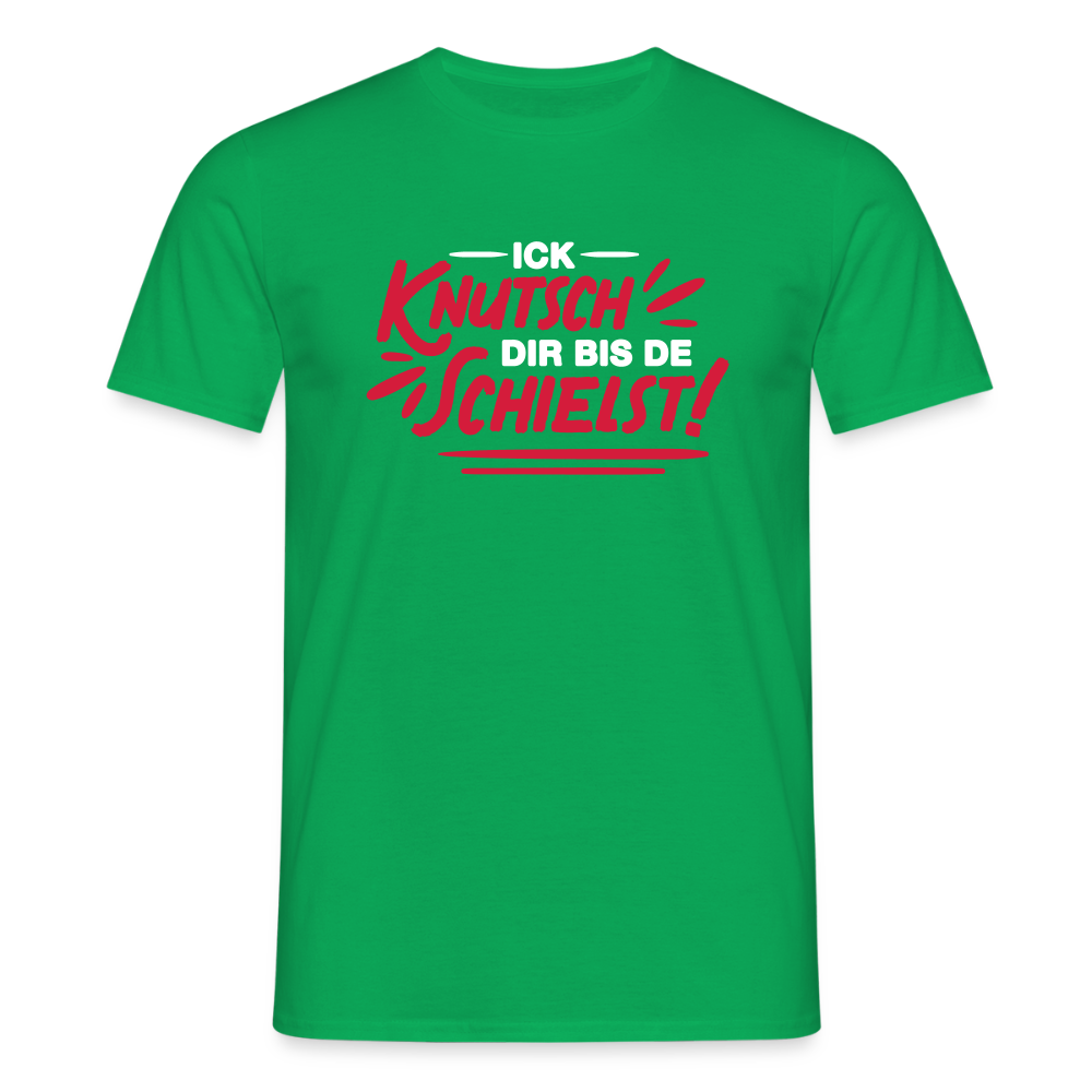 Ick knutsch dir! - Männer Premium T-Shirt - Kelly Green