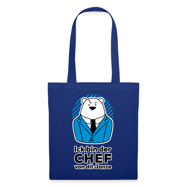 Chef - Stoffbeutel - Royalblau