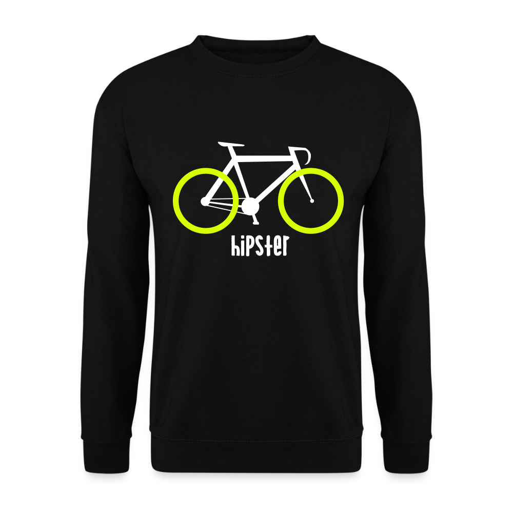 Hipster - Unisex Pullover - Schwarz