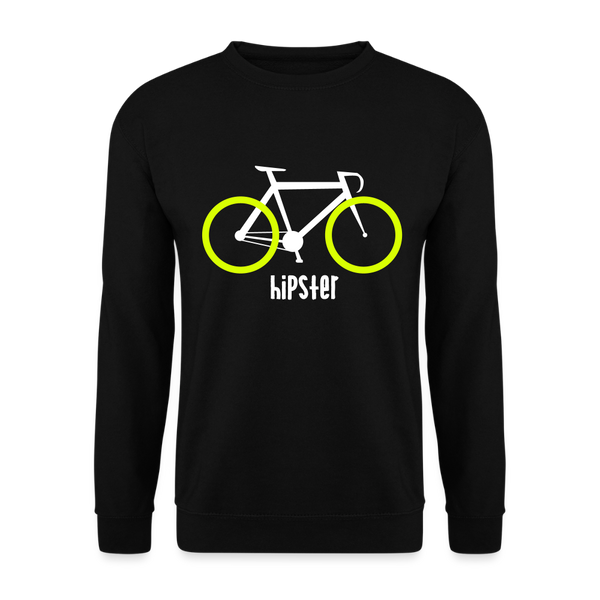 Hipster - Unisex Pullover - Schwarz