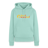 Tach! Ick steh uff Esel! - Frauen Premium Hoodie - Mint 