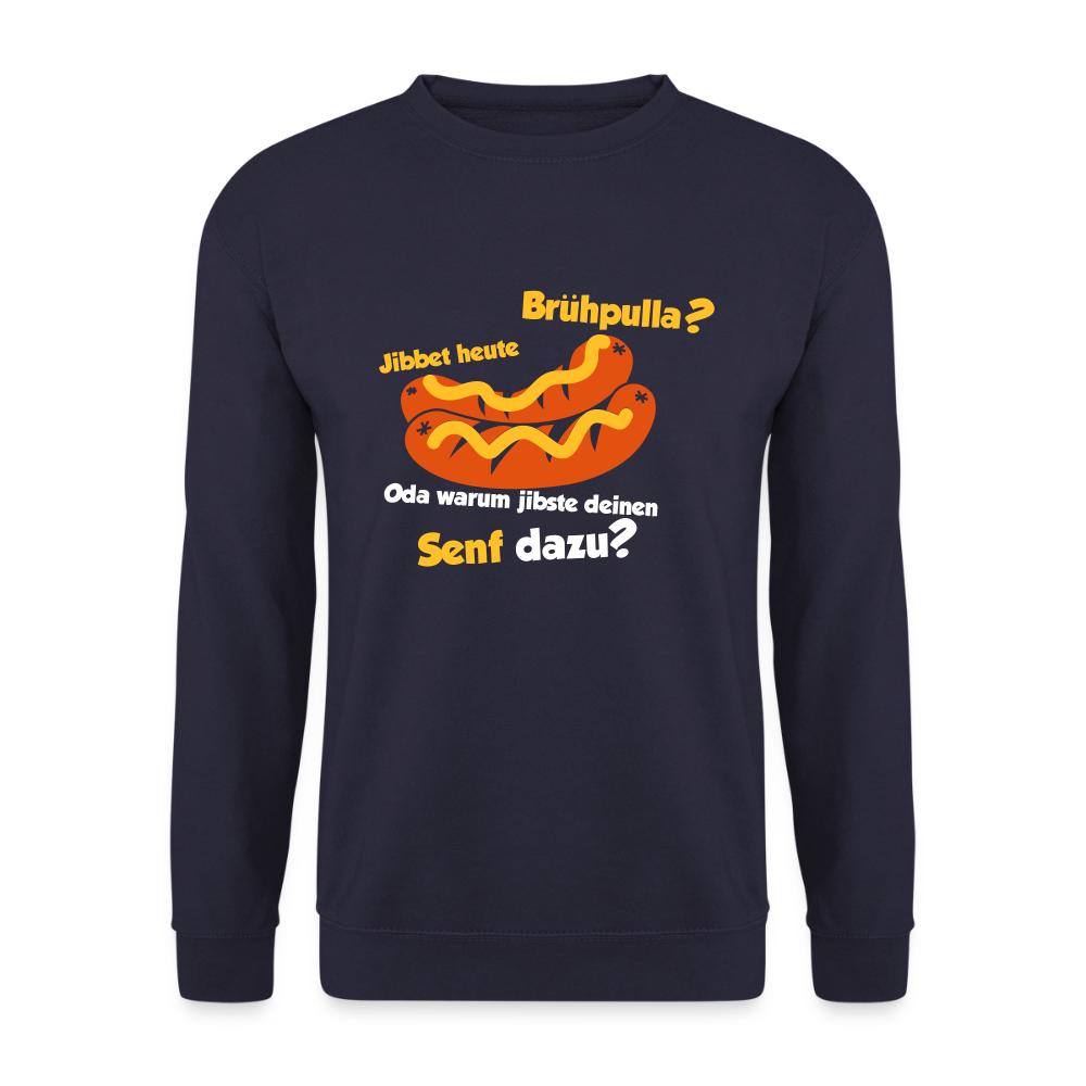Jibbet Brühpulla - Unisex Pullover - Navy