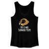 Dit is mir Schnurz Affe - Frauen Bio Tank Top - Schwarz
