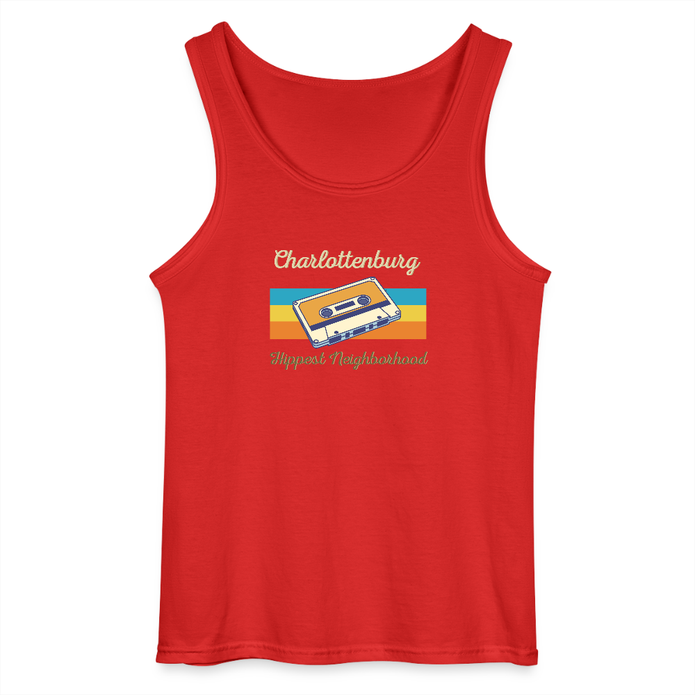 Charlottenburg Hippest Neighborhood - Männer Tank Top - Rot