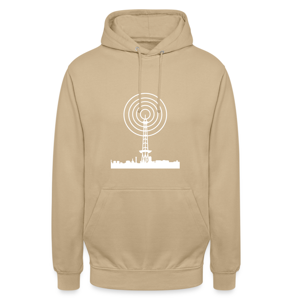 Funkturm im Fokus - Unisex Hoodie - Beige