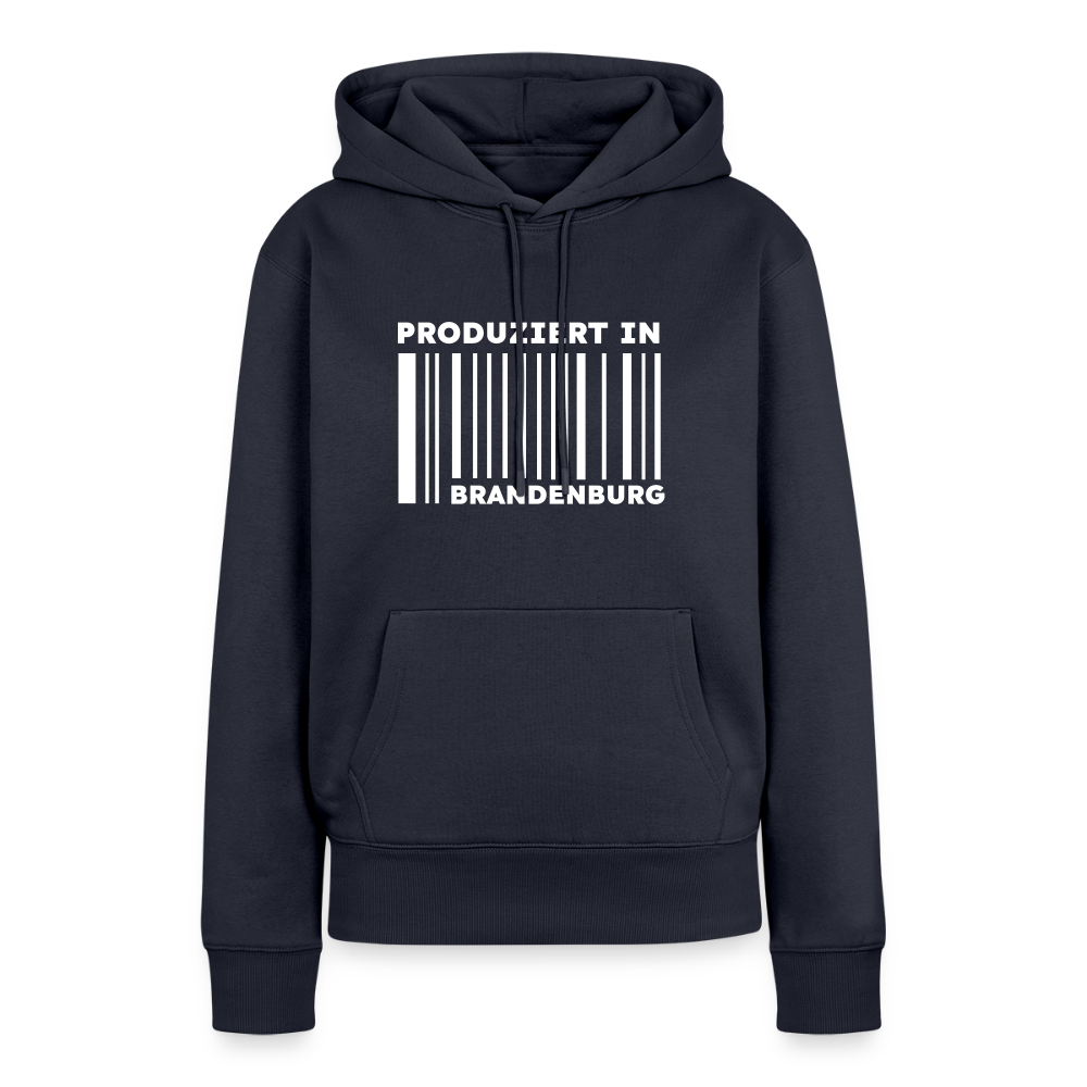 PRODUZIERT IN BRANDENBURG - Frauen Premium Hoodie - Navy