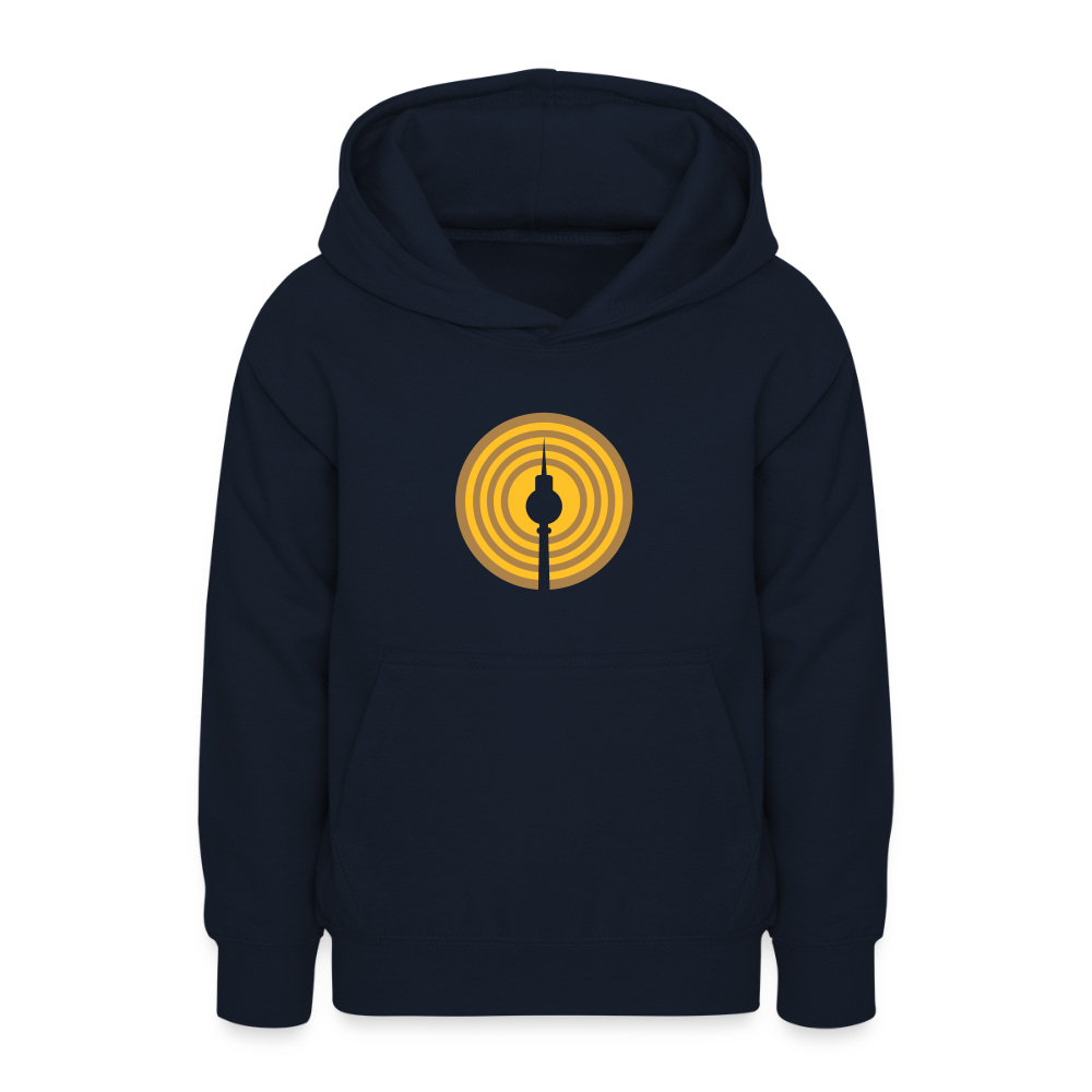 Berlin im Fokus - Teenager Hoodie - Navy