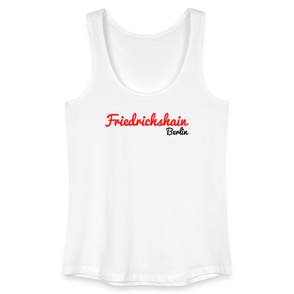 Friedrichshain Berlin - Frauen Bio Tank Top - Weiß