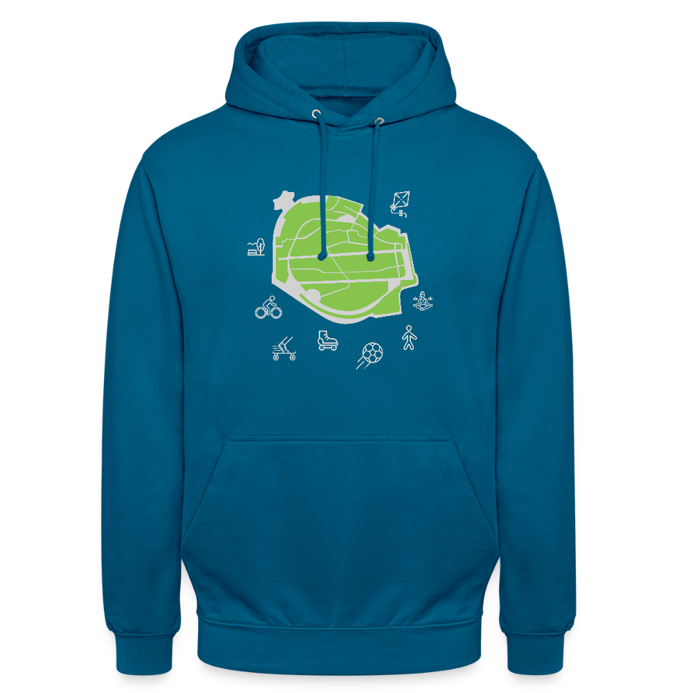 Tempelhof Feld - Unisex Hoodie - Tiefseeblau