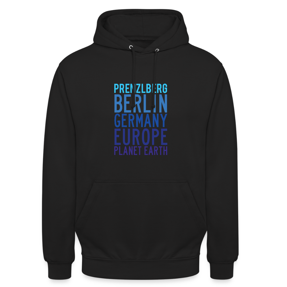 Prenzlberg - Planet Earth - Unisex Hoodie - Schwarz