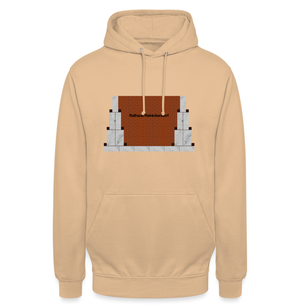 Rathaus Reinickendorf - Unisex Hoodie - Pfirsich