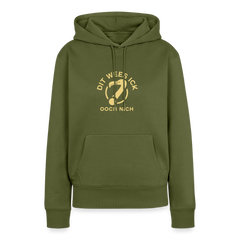 Dit Wees Ick Ooch Nich - Frauen Premium Hoodie