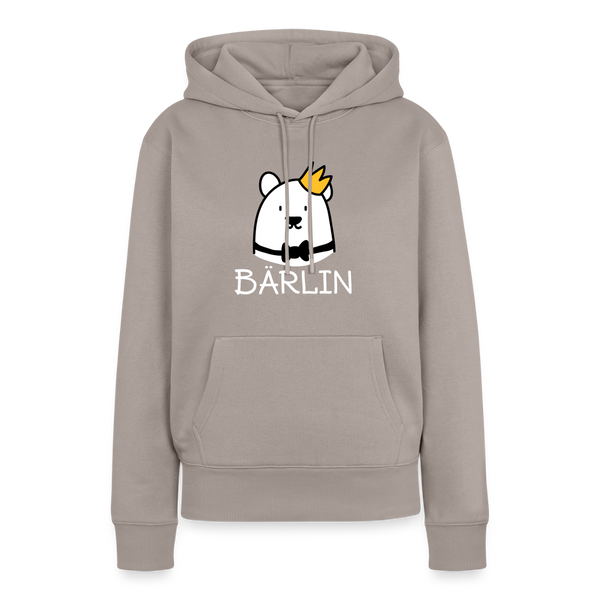 Bärlin - Frauen Premium Hoodie - Taupe