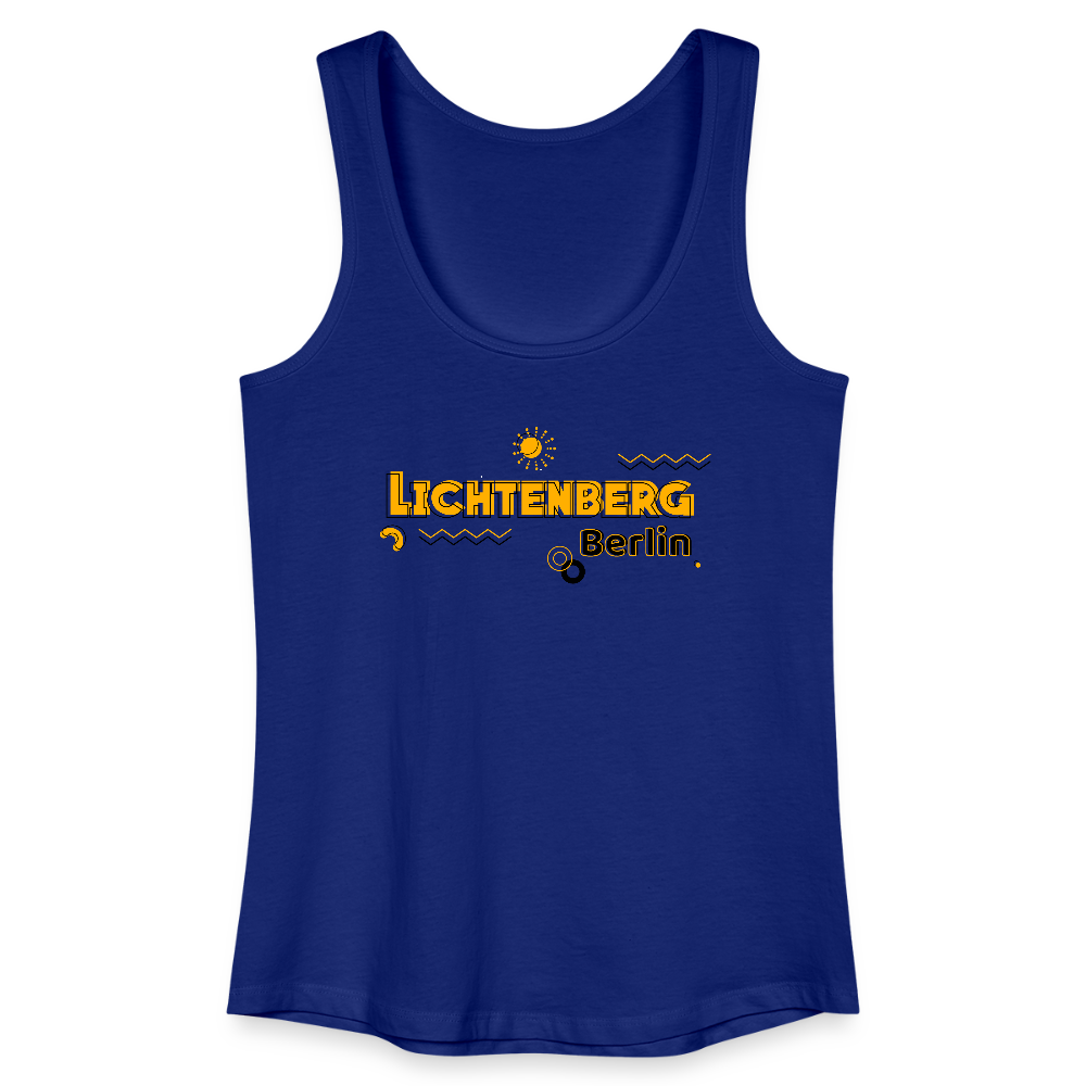 Lichtenberg - Frauen Bio Tank Top - Königsblau