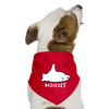Vajisset Bär - Hunde-Bandana - Rot