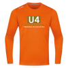 U4 - Männer Sport Langamshirt - Neonorange