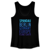 Spandau Planet Earth - Frauen Bio Tank Top - Schwarz