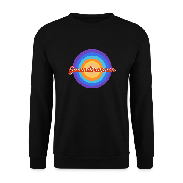Gesundbrunnen Retro - Unisex Pullover - Schwarz