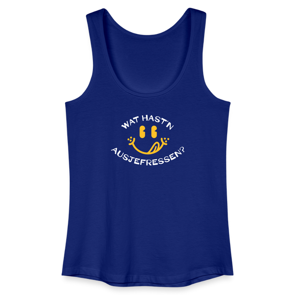 Wat Hast’n Ausjefressen - Frauen Bio Tank Top - Königsblau