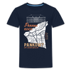 Panama oder Pankow - Teenager Premium T-Shirt - Navy