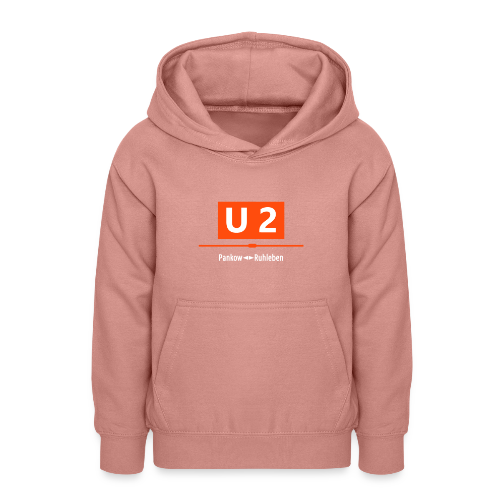U2 Berlin - Teenager Hoodie - Altrosa