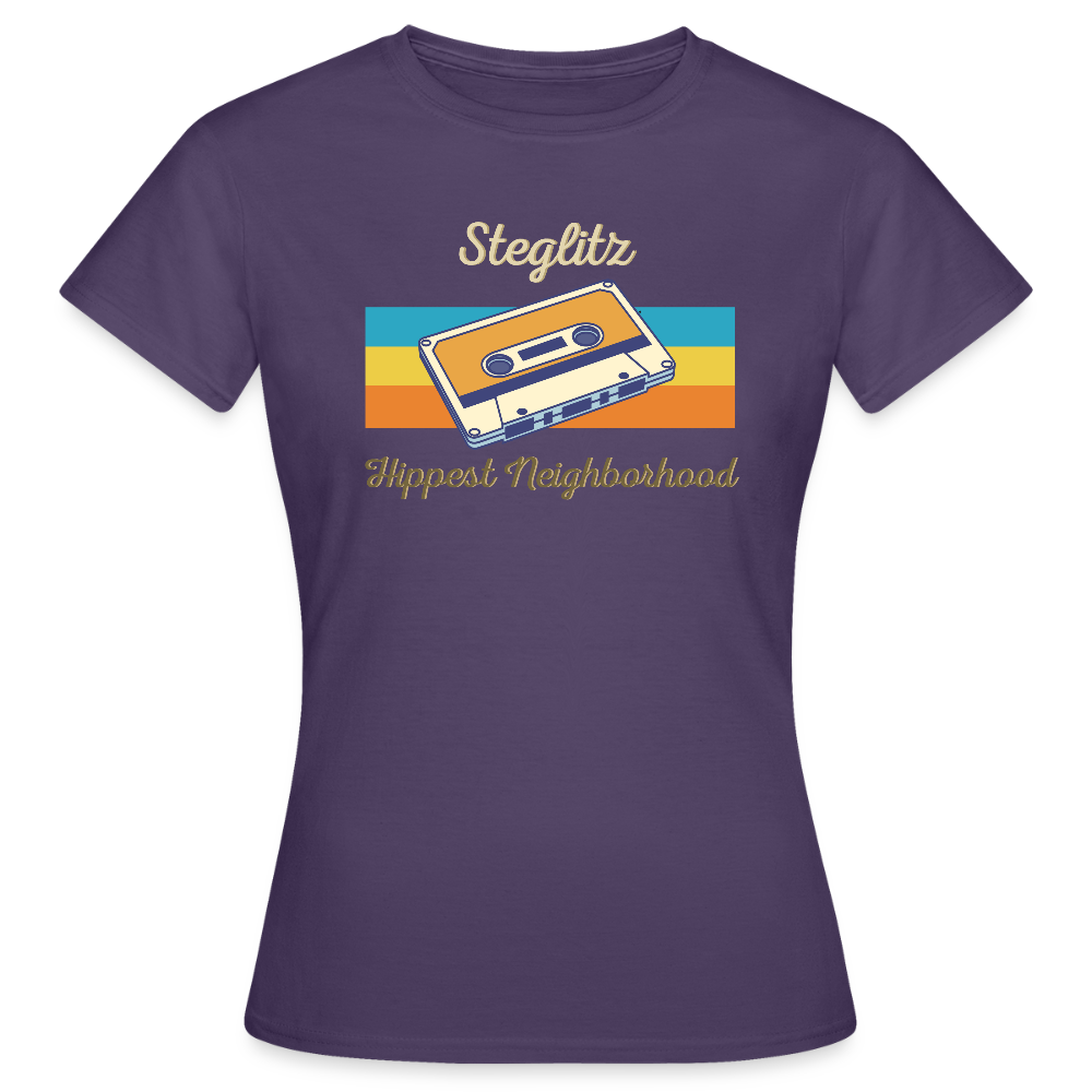 Steglitz Hippest Neighborhood - Frauen Premium T-Shirt - Dunkellila