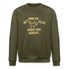 NETT KANN ICK OOCH! - Unisex Bio Sweatshirt - Khaki