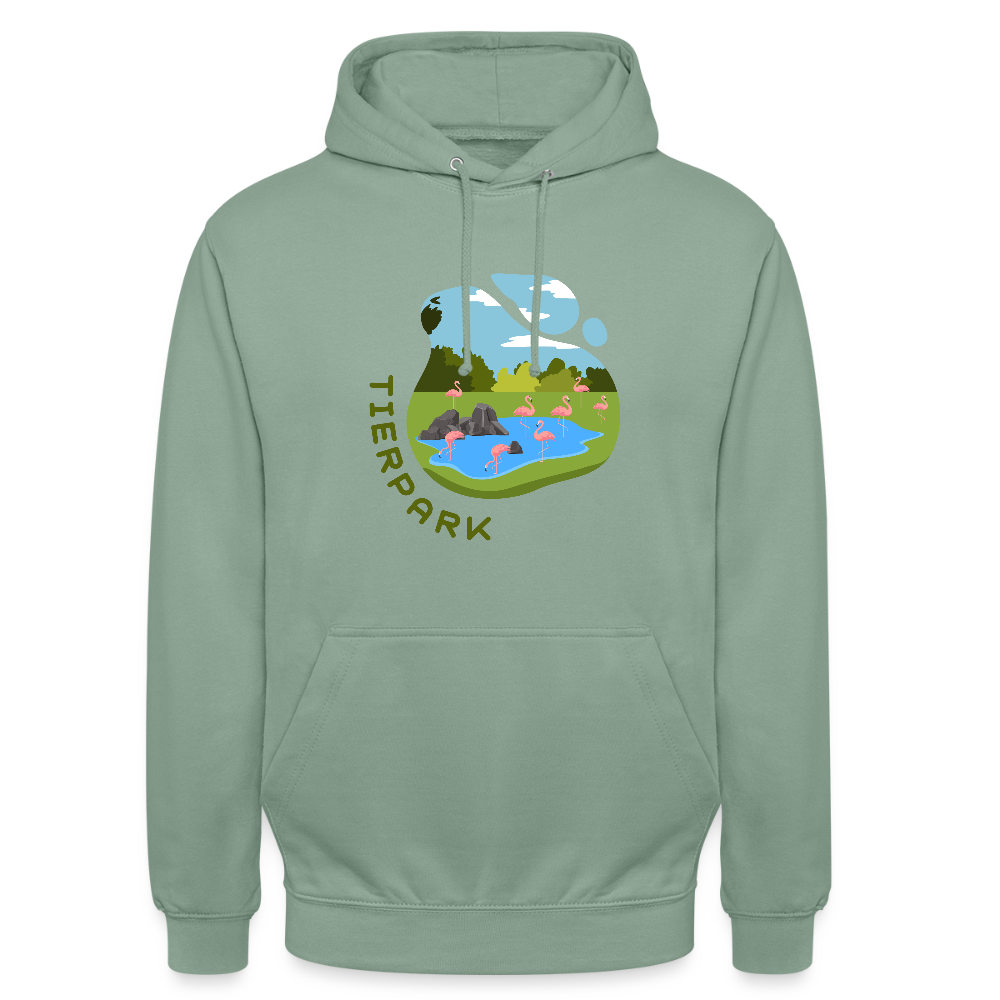 Tierpark - Unisex Hoodie - Graugrün