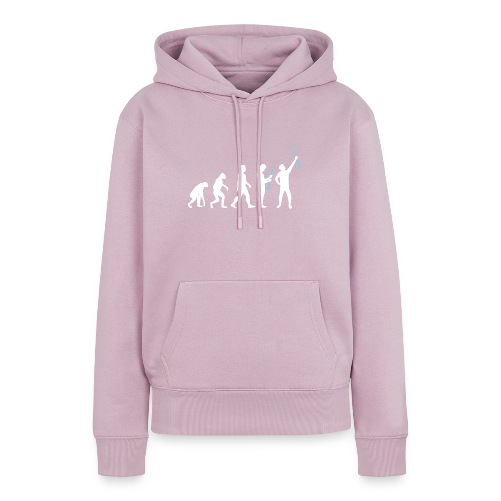 Evolution - Frauen Premium Hoodie - Altrosa