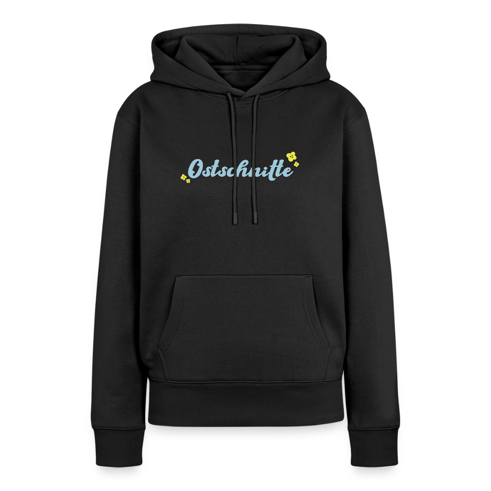 Ostschnitte - Frauen Premium Hoodie - Schwarz