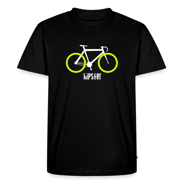 Hipster - Männer Premium T-Shirt - Schwarz