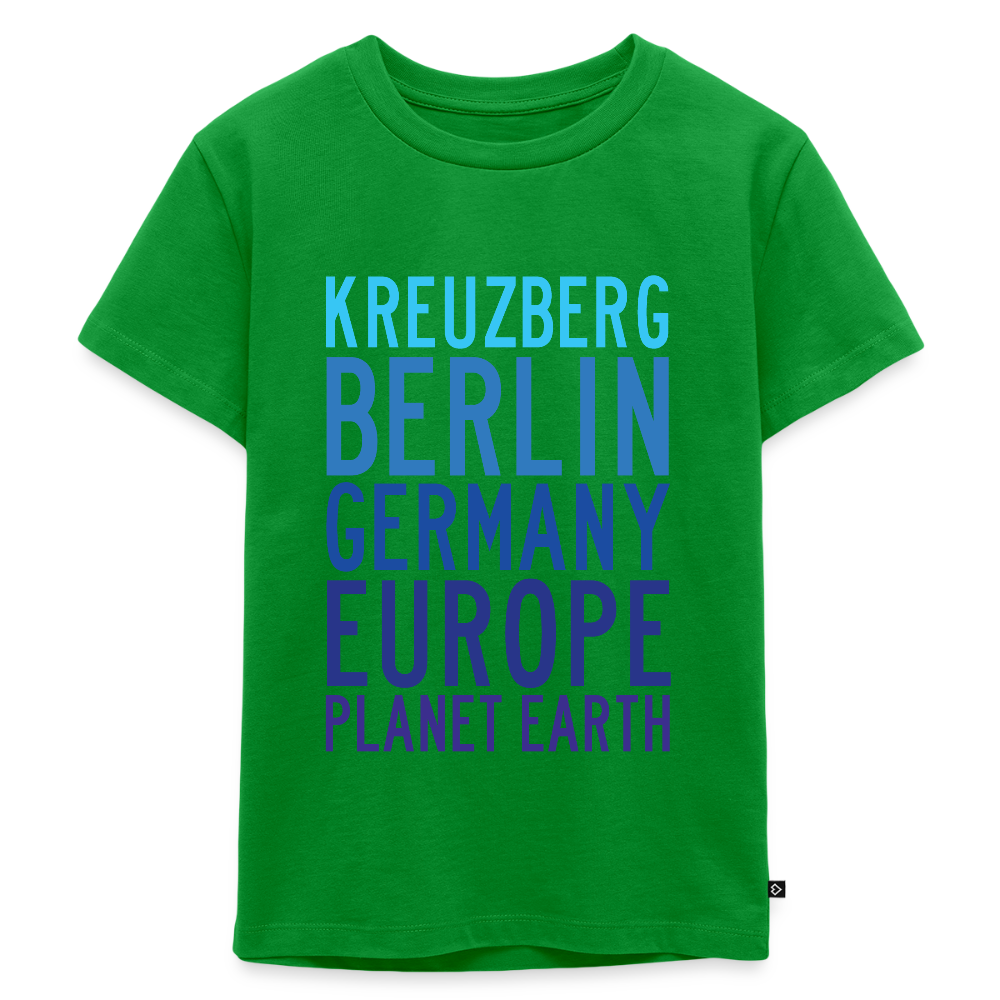 Kreuzberg - Planet Earth - Kinder Premium T-Shirt - Grün
