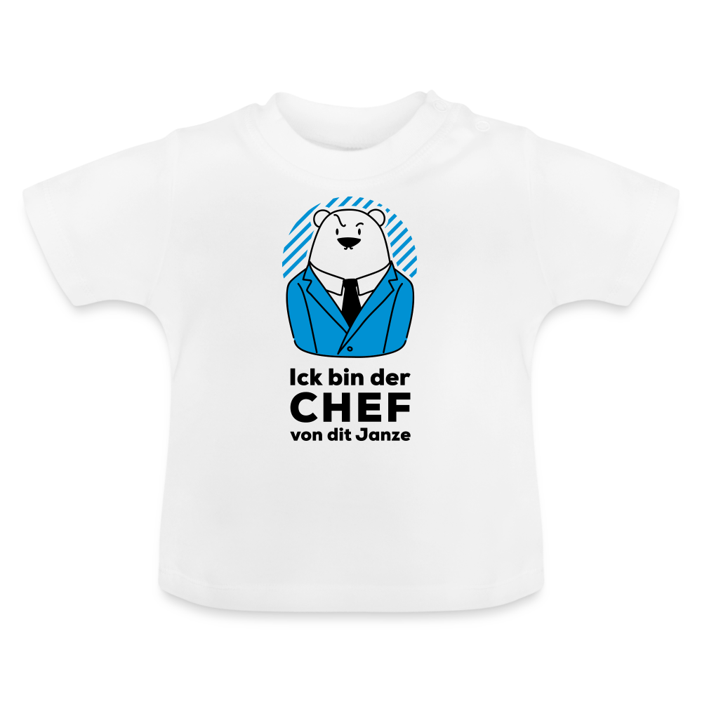 Chef - Baby T-Shirt - Weiß