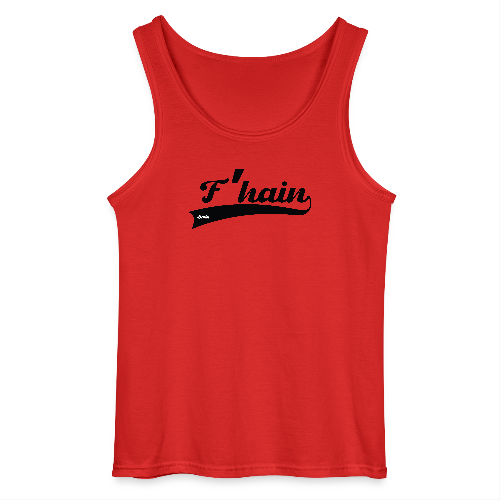 F'hain - Männer Tank Top - Rot