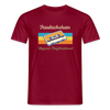 Friedrichshain Hippest Neighborhood - Männer Premium T-Shirt - Ziegelrot