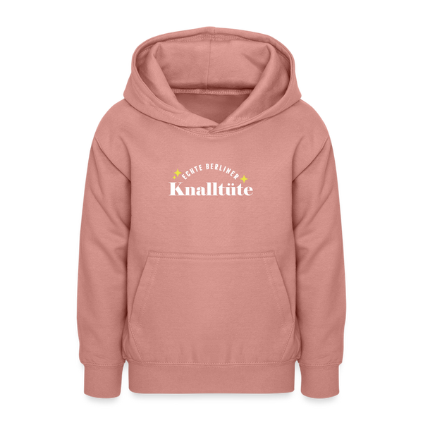 Echte Berliner Knalltüte - Teenager Hoodie - Altrosa