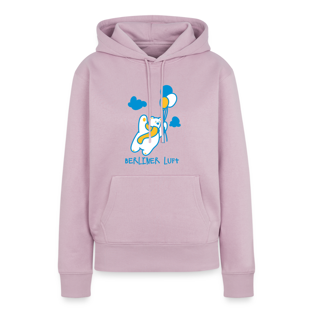 Der Bär fliegt - Frauen Premium Hoodie - Altrosa