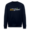 Leben, keen Biergarten! - Unisex Bio Sweatshirt - Navy
