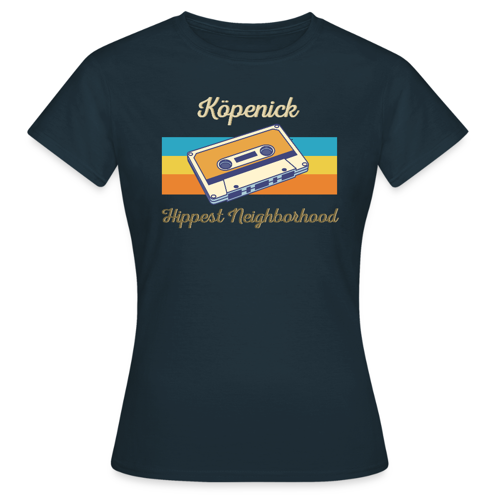 Köpenick Hippest Neighborhood - Frauen Premium T-Shirt - Navy