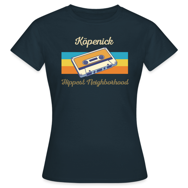 Köpenick Hippest Neighborhood - Frauen Premium T-Shirt - Navy