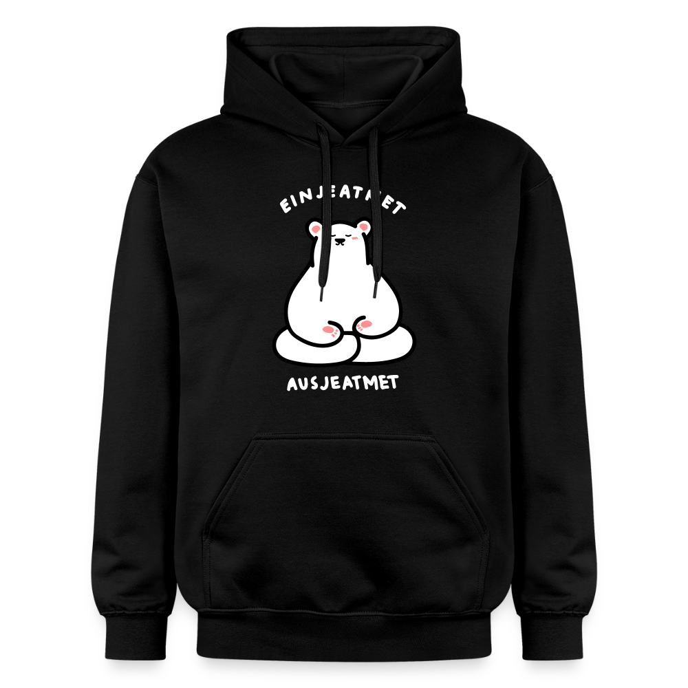 Einjeatmet - Hoodie - Schwarz