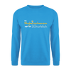 Bei Klugheitsschmerzen wär' ick unsterblich - Unisex Pullover - Meeresblau