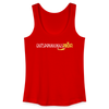 Entspannungsprofi - Frauen Bio Tank Top - Rot